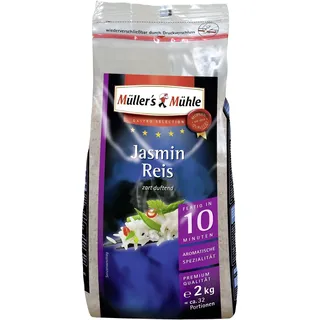 Müllers Mühle Jasmin Reis zart duftend Gastro Selection 2000g