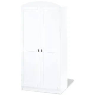 Pinolino Kinderkleiderschrank Laura 90 x 54 x 191 cm Buche lackiert weiß