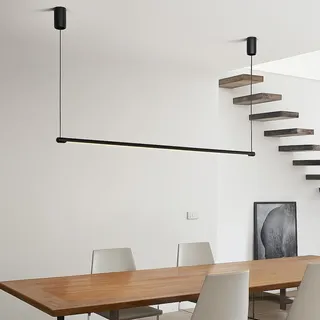 Minimalistische lineare Pendelleuchte „HELMI“ – 22 W, 2700 K, 1260 lm, 120 cm lang – moderner und eleganter Stil