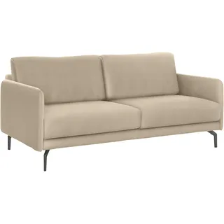 Creation BY ROLF BENZ 3-Sitzer »CR.450, Designsofa, edles Sofa, Loungesofa, Ledersofa, klares Design«, Armlehne sehr schmal, Breite 190 cm, Alugussfuß Umbragrau Creation BY ROLF BENZ beige 534-20