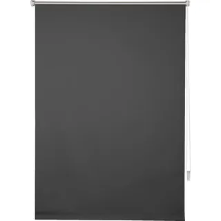 Verdunkelungsrollo - Thermo - Ohne Bohren, Kettenzug - Sonnen- und Sichtschutz - 97 x 183 cm - Anthrazit
