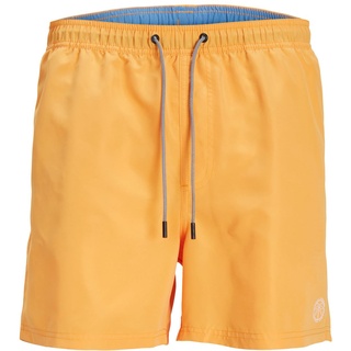 JACK & JONES Herren Badehose Badeshort JPSTFIJI JJSWIM SOLID S M L XL XXL, Größe:M, Farbe:Apricot SOLID 12225961