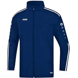 JAKO Herren Allwetterjacke (Durchgehender Rv), Marine/Weiß, L