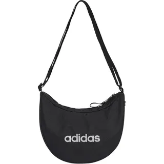 adidas Damen Umhängetasche Linear Essentials Festival Bag JN0882 - Black/Silver Met. - One size
