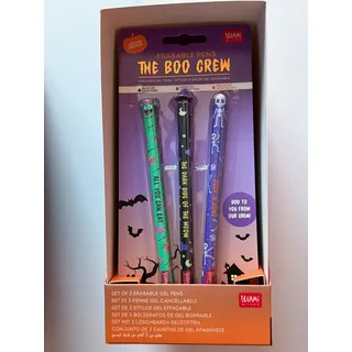 Legami Gelstift 3er Set löschbar - Halloween The BOO Crew