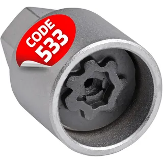 SW-Stahl Felgenschloss Adapter 533 geeignet für VW