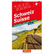 Schweiz CH-Touring Strassenatlas 1:250 000