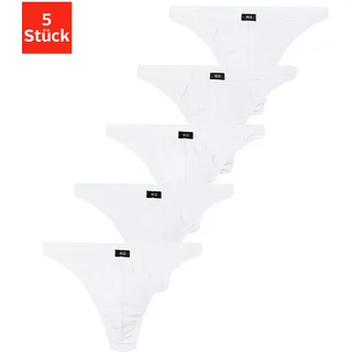 H.I.S. H.I.S Herren Unterhose unifarben weiß S 5er Pack