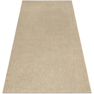RugsX Casablanca Teppich 100 x 200 cm Beige/Silber