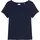 Denim Damen T-Shirt aus Bio-Baumwolle mit V-Ausschnitt blau Scandinavian Blue B41238551135