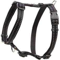 ROGZ SJ14-A Utility Hundegschirr/Nitelife, S, schwarz