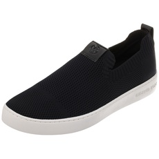 MICHAEL KORS Damen Juno Knit Slip ON Sneaker, Schwarz, 39.5 EU