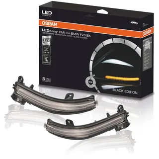 Osram LEDriving® Black Edition Spiegelblinker BMW Seitenblinker an Spiegeln, LEDDMI F20 BK S
