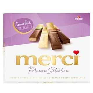 Merci Mousse au Chocolat Pralinen 210 g