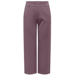 Only Onlpoptrash Life Mw Straight Culotte Hosen Rosé Braun S