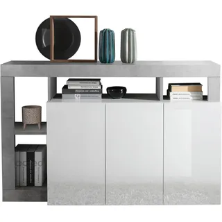 Home Affaire Hamburg 146 x 93 x 42 cm grau