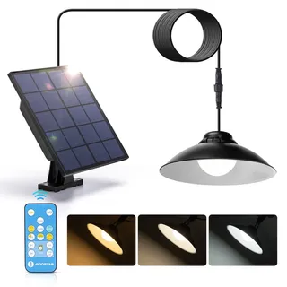 Aigostar Außenleuchte Solar 50 W IP65 3m Kabel weiß