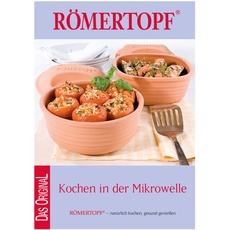 Römertopf 311 51 Mikrowellenkochbuch, Rezeptbuch, Kochen in Der Mikrowelle, Küchenbuch, Papier, weiß, 14.0 x 14.5 x 14.3 cm