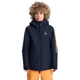 DC Shoes Basis Jacke - Black / orange Pop - 10 Jahre