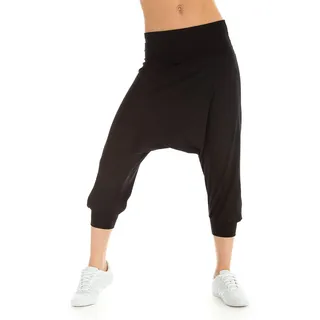 Winshape Damen UNISEX 3/4-Haremshose WBE7 schwarz, S