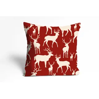 Queence Dekokissen Anthony 40 x 40 cm Rot