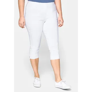 Sheego 3/4-Hose, weiß