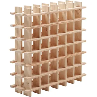 Astigarraga Weinregal 36 Flaschen Kiefer 36 x 36 x 100 cm Rot