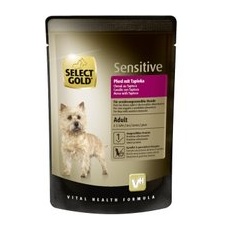 SELECT GOLD Sensitive Adult 12x100g Pferd mit Tapioka