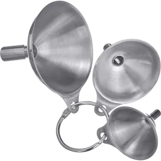 Westmark Trichter Set Mini Edelstahl 3-teilig