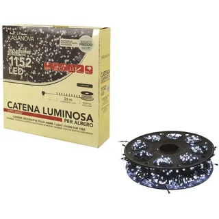 Generico 1 FILO 1152 MINI FIREFLY LED WEISS OUTDOOR, Plastik Elektronische Komponenten