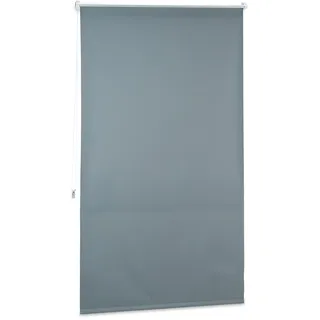 Relaxdays Verdunkelungsrollo 90 x 165 cm grau