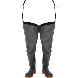 vidaXL Watstiefel Dunkelgrün Gr. 43 - Grün