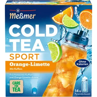 Ostfriesische Tee Gesellschaft Laurens Spethmann Cold Tea Sport Früchtetee 14 x 2,8 g