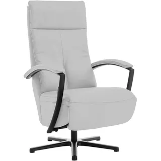 Beldomo Speed Relaxsessel , Weiß , Leder , Echtleder , Rindleder , 76x112x83 cm , Goldenes M , Fußauswahl, Lederauswahl, Stoffauswahl, Relaxfunktion, Liegefunktion , Wohnzimmer, Sessel, Ledersessel