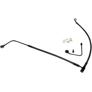 Magnum Harley Davidson As47001 Bremsleitungssatz Vorne - Black - One Size