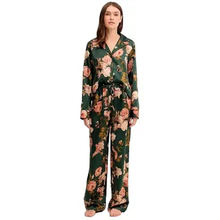 Lauren By Ralph Lauren Iln72461 Pyjama - Green Floral - XS