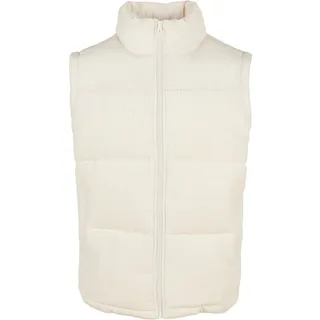 URBAN CLASSICS Cord Weste White Sand M