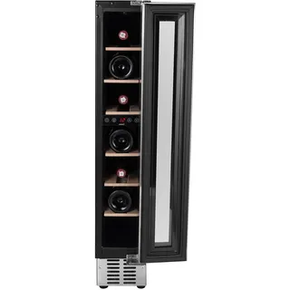 Cata | Weinschrank | Modell VI 15107 X | Weinkühler No Frost von Encastre | Kapazität für 7 Flaschen | Breite 15 cm | Energieeffizienzklasse G | Mit verstellbaren Halterungen für die Höhe