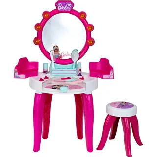 Schminktisch KLEIN "Barbie, Schönheitsstudio", bunt, Tische, Kinder, B/H/T: 41cm x 90cm x 31cm, Schminktisch, B:41cm H:90cm T:31cm
