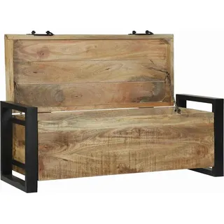 vidaXL Aufbewahrungs-Truhen Braun 80 x 30 x 30 cm Massivholz Mango - Braun