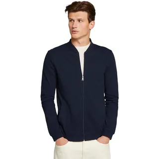 Tom Tailor Denim Herren, Sweatshirt Bomberjacke 10668 - Sky Captain Blue S,