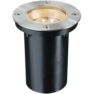 Paulmann Bodeneinbaustrahler Edelstahl 110mm 1 Stk. Warmweiß