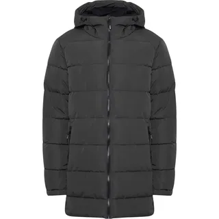 Indicode IDHersh Steppjacke Herren Parka Winterjacke Steppparka gefüttert mit Kapuze - L