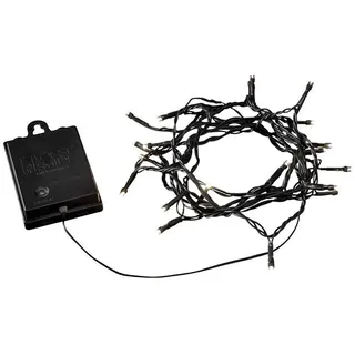 Konstsmide LED Lichterkette 2 m Schwarz Warmweiß