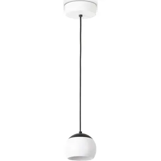 Paco Home Pendelleuchte »CLEO«, LED Pendelleuchte Wohnzimmer Hängelampe Esszimmer Küchenlampe Kugel, weiß