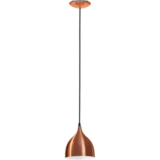 EGLO Coretto 1-flg. Ø 17 cm Metall gebürstet Kupfer