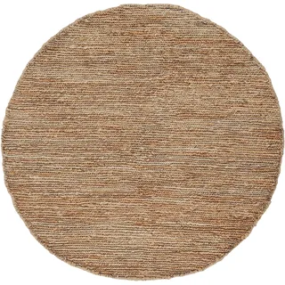 carpetfine Teppich »Nala Juteteppich Naturfaser«, rund, 9 mm Höhe, wendbar, aus 100% Jute, in vielen Größen und Formen, quadratisch, rund carpetfine beige Ø 60 cm   1 St.