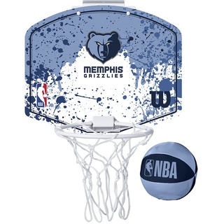 Wilson Mini-Basketballkorb NBA TEAM MINI HOOP, MEMPHIS GRIZZLIES, Kunststoff