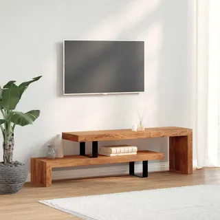 vidaXL TV-Schrank Massivholz Akazie - Braun