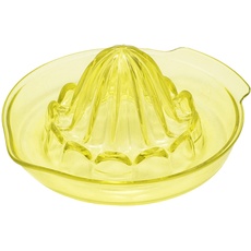 BranQ - Home essential Zitruspresse aus Tritan, BPA-freier, Gelb, 13 x 14,5 x 7 cm, 5901098107037